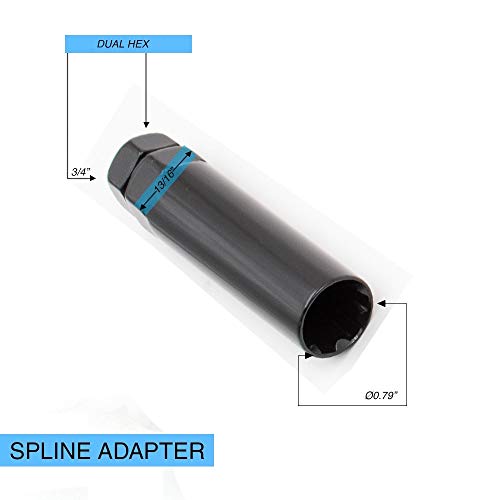 image for Wheel Accessories Parts Set of 20 1.38in Long Car Small Diameter Lug N
