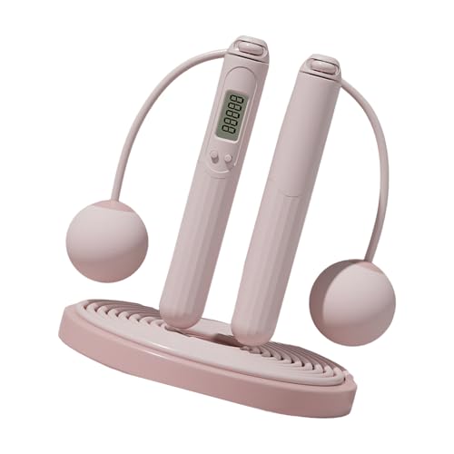 BCIOUS Cuerda de saltar de fitness con mango antideslizante para ejercicio en interiores y exteriores, antideslizante, para hombres y mujeres, ejercicio en casa
