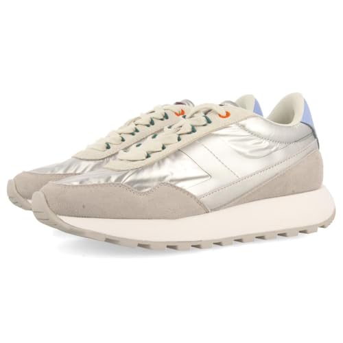 Sneakers Metalizadas Piel PRAESTO