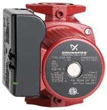 Grundfos 95906630, Model UPS 26-150F Super Brute (3-Speed), Cast Iron Circulator Pump 115v, 1/3 HP
