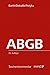 Produktbild Das Allgemeine bürgerliche Gesetzbuch ABGB: samt den wichtigsten Nebengesetzen. Mit der wichtigsten OGH-Judikatur im Überblick sowie weiterführenden Anmerkungen und Verweisungen. (Taschenkommentar)