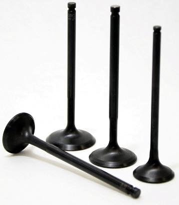 GSC P-D 4G63T Evo 1-9 / 90-98 DSM Black Nitride Intake Valve - 34mm Head (STD) - SET 8