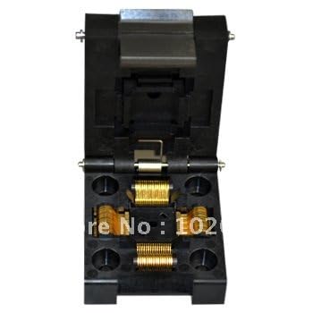 Wiring Connecting Terminals - 100% IC51-0644 TQFP64 QFP64 LQFP64 IC Test Socket/Programmer Adapter/Burn-in Socket (IC51-0644-807)