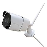 Broadwatch ブロードウォッチ 防犯カメラ スマホで操作可能 1080P Wifi ネットワークカメラ ワイヤレス 夜間撮影 動体検知機能 遠隔操作対応 IP65防水 microSDカード録画 最大128GB対応 Windows/iPhone/iPad/Android 対応