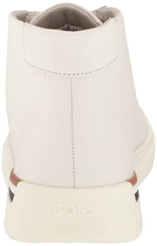 BOSS Men's Smooth Leather High Top Sneakers3