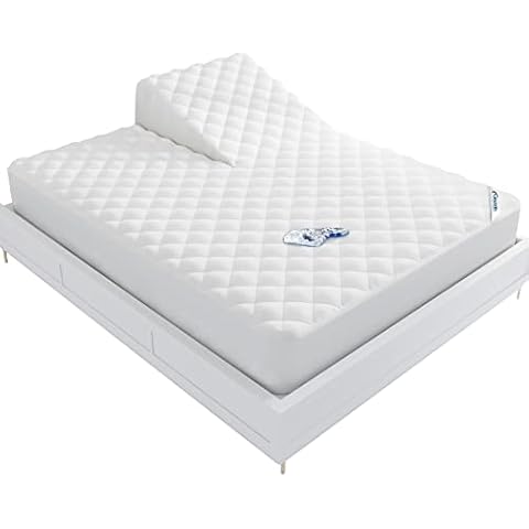 Moonsea Waterproof Split Top King Mattress Pad Protector Cover