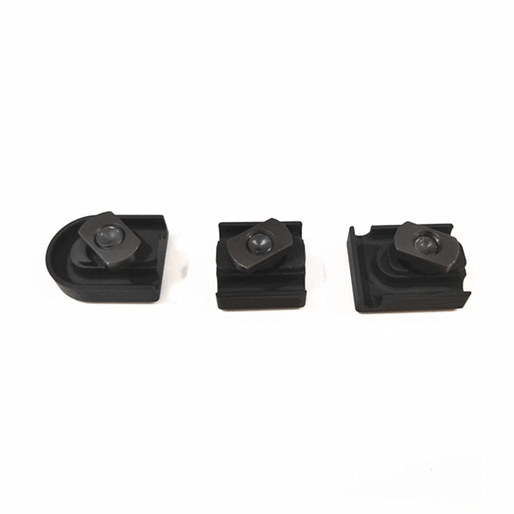Mlok compatible Metal Rail cubierta cable clip sistema de gestión modular linterna cola Picatinny carril cubierta Caza Accesorios