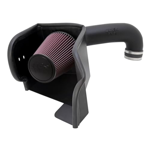 K&N Cold Air Intake Kit: Increase Acceleration & Towing Power, Guaranteed to Increase Horsepower up to 16HP: Compatible with 5.7L, V8, 2009-2015 Dodge Ram (1500, 2500, Ram 1500, Ram 2500), 57-1561