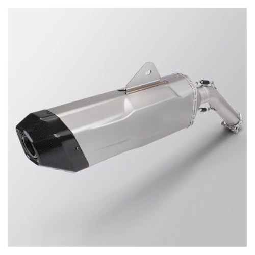 Silencieux moto F850GS tube de liaison 51mm inox pour les voyages et pistes