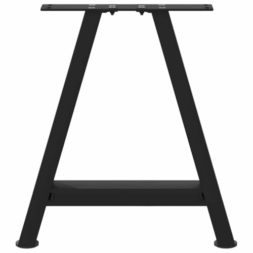 Pieds de table basse en acier avec hauteur ajustable de 38 à 43 cm