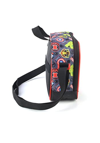 Kit Mochila de Rodinha Infantil Masculina Herois vingadores 38002
