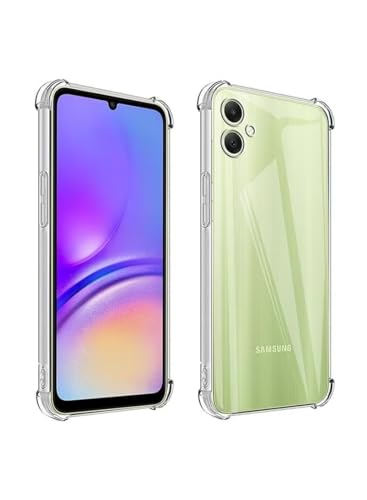 URBBKING Clear Case for Samsung Galaxy A07 5G Clear TPU Four Corners Protection Cover Transparent Soft funda, Anti-Falling Shockproof Protective Cover, Transparent