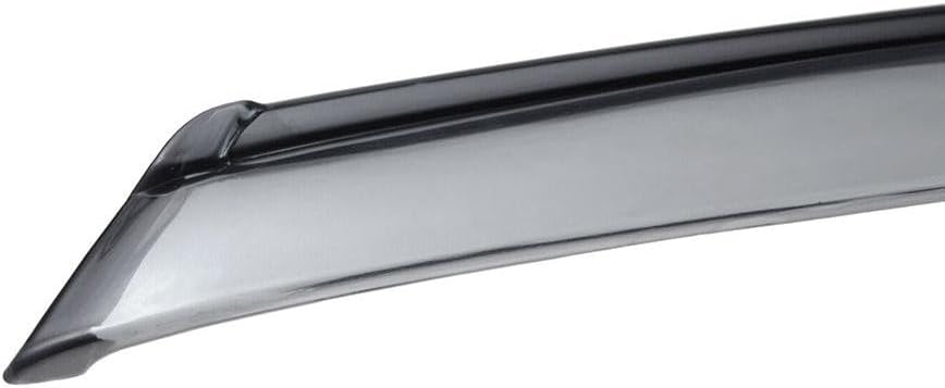 WellVisors Window Visors Wind Deflectors Compatible with Mercedes-Benz W164 ML-Class 2006-2011 with Black Trim Rain Guards 3-847MB007