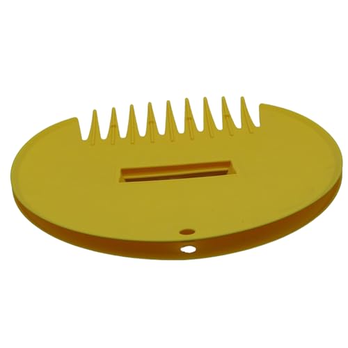 Rastrillos Manuales para Hojas, 1 Par, Amarillo miniatura 3