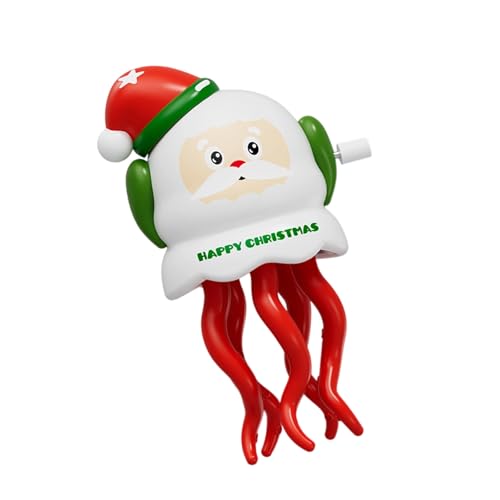 ゼンマイクラゲダンスおもちゃ子供のためのハロウィーンクリスマス装飾インタラクティブパーティーアクティビティ微細運動能力教育ホリデー