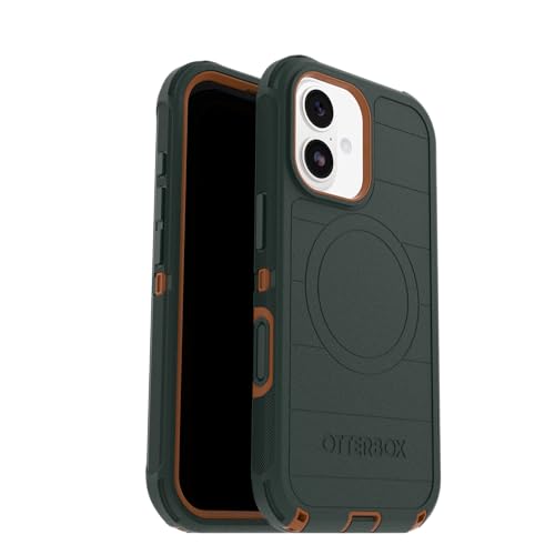 Image of OtterBox iPhone 17 Defender Pro Series Case - Green Intrigue - Tough, Rugged & Durable iPhone Case, Snaps on MagSafe
