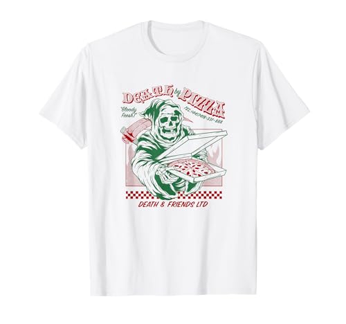 Death by Pizza / Pizza of Death for Men, Women, & Youth Tシャツのサムネイル