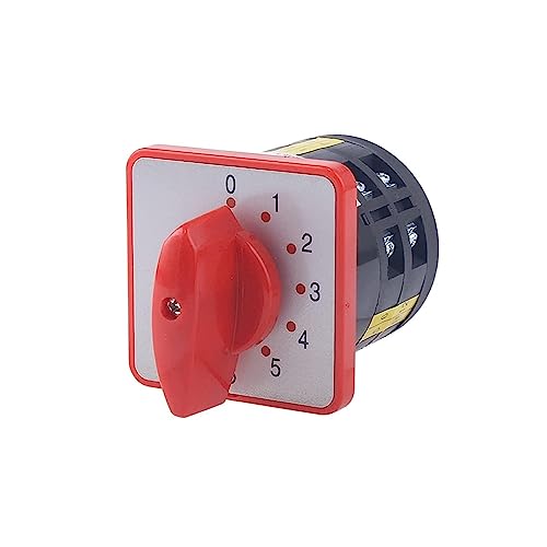 Commutateur combiné universel LW6 pour éviter la surcharge de circuits avec 6 positions 380V