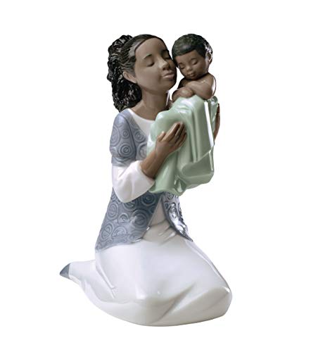 Lladro Nao Porcelain Figurine In Loving Arms