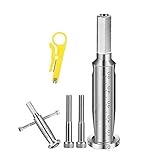 ● Eigenschaften: Es gibt zwei Arten von Drehwerkzeugen: manuell und elektrisch. Die Abisolier- und Verdrehvorrichtung wird in Verbindung mit einer elektrischen Bohrmaschine verwendet. Das Drehgerät kann den Draht gleichzeitig drehen und wickeln; es kann helfen, die Produktivität zu erhöhen, Fingerverletzungen zu verhindern und Müdigkeit zu lindern.