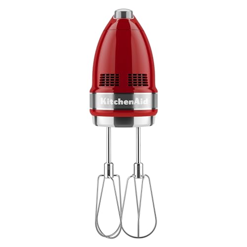 Image of KitchenAid 9 Speed Hand Mixer w /Accessories, KHM926, Empire Red (Pack of 2)