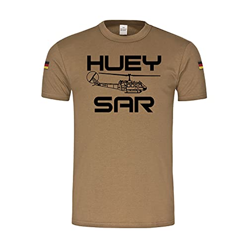 T-shirt #37717 armée allemande Tropen Huey Chopper SAR kaki taille S