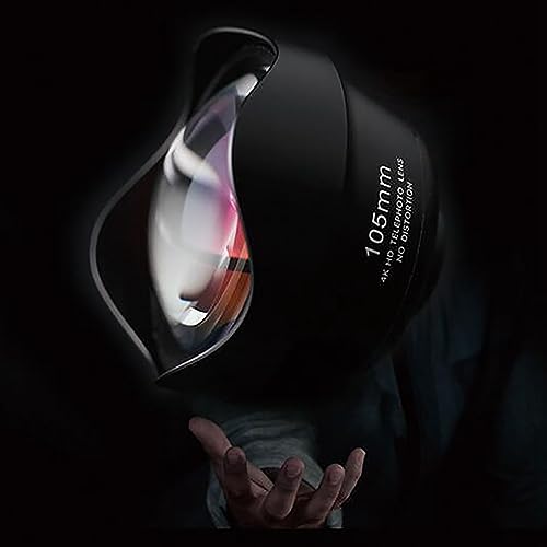 Téléobjectif reflex professionnel 105mm objectif externe universel