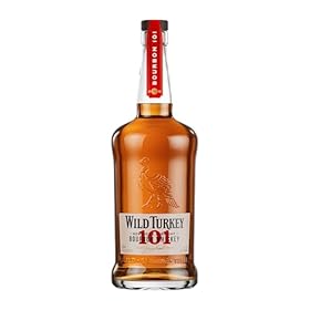 Wild Turkey 101 1L, 50.5% ABV, Bold and smooth Kentucky Bourbon, optimum for crafting the ultimate Old Fashioned – Wild Turkey