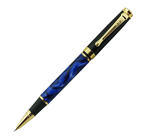 Lanxivi Jinhao 500 - Bolígrafo roller con funda y tinta azul