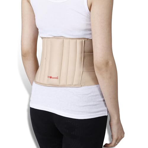 Image of Orthowala LS Support Belt for Back Support Pain Reliever Enhance Back Posture - Size-XL- 41 to 44 Inches - Beige color