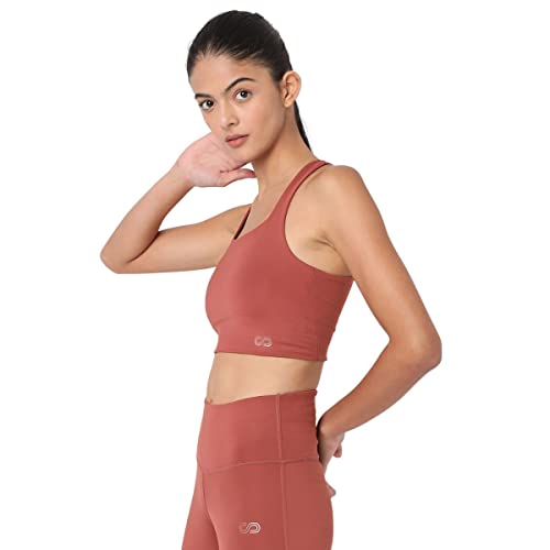 Image of Silvertraq High Impact Action Bra with Clasp Marsala