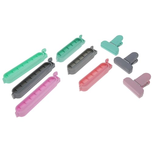 PRETYZOOM Food Sealing Clip Set 36 Pack Snack Bag Clips Reusable Sealing Clamps for Food Storage