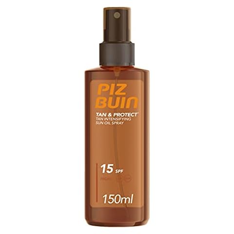 Protector Solar en Spray SPF15 Piz Buin Tan & Protect Cover