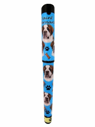 E&S PetsSaint Bernard Pen Easy Glide Gel Pen, Refillable with A Perfect Grip, Great for Everyday Use, Perfect Saint Bernard Gifts for Any Occasion