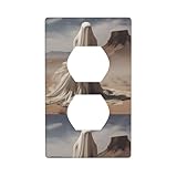 Sa taille standard garantit un ajustement parfait sur les grilles murales, couvrant efficacement les imperfections et offrant une finition élégante et décorative à n'importe quelle prise standard, améliorant l'esthétique de votre intérieur sans effort.