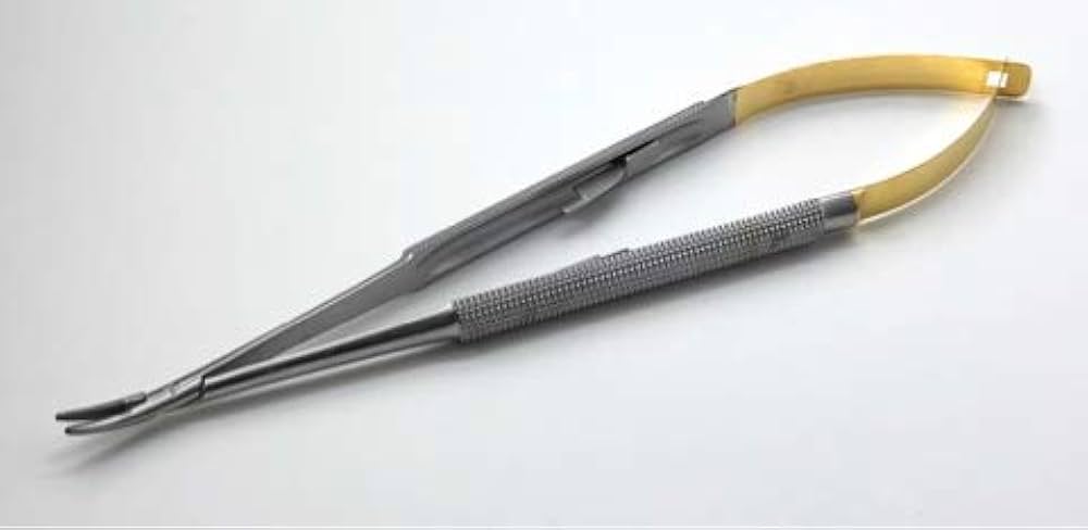 Amazon.co.jp: TC.Castroveijo持針器）眼科用形成手術用歯科用