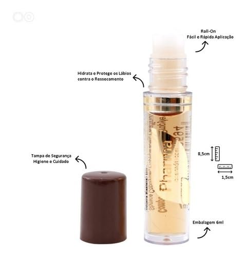 Manteiga de Cacau Roll-on c/12uni protetor labial Pharma