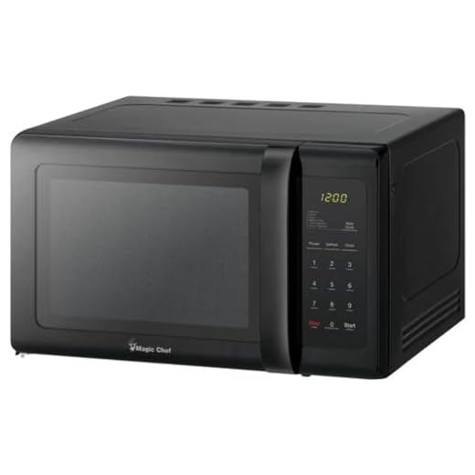 Magic Chef MCD993B 0.9 Cubic-ft Countertop Microwave (Black)