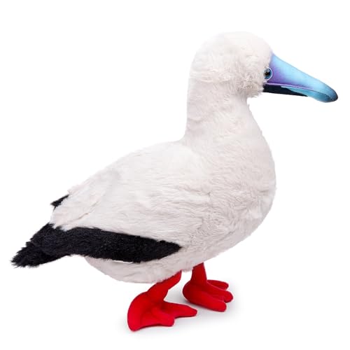 lilizzhoumax Simulation Boobies Plush Toy 27cm/10”, Cute Realistic Stuffed Animal Wild Bird Plush Toy - Image 3