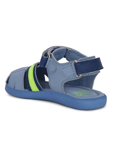 Image of Bubblegummers 1612 Starlight Grey Sandals Shoes for Kids|Everyday|Running|Walking|Comfortable Fit|Fashionable