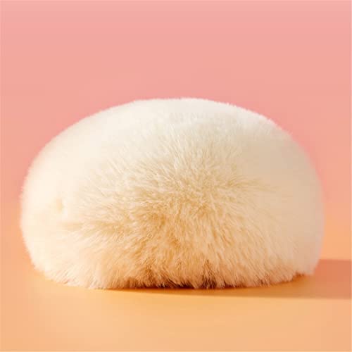 Cfsncm Winter Warm Ear Muffs Girl Fluffy Fold Earmuffs Soft Cashmere Solid Cute Warmer Earlap (Color : B, Size : 30Cm) #TOP3
