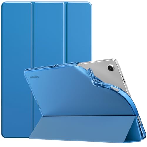 Image of TiMOVO Soft Case for Samsung Galaxy Tab A11+ /A11 Plus 11 inch 2026, GentianBlue | Fit for SM-X230 /X236 /X238, Slim Soft TPU, Translucent Frosted Back, Auto Wake /Sleep