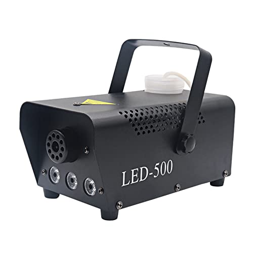 Máquina de humo LED-500 con control inalámbrico 500W luz RGB DJ Party para fiestas y fotografía miniatura 1