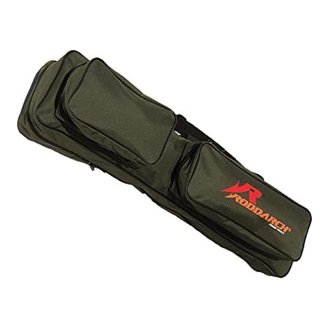 Roddarch 85cm Fishing Rod Bag and Holdall With External Pockets Cover
