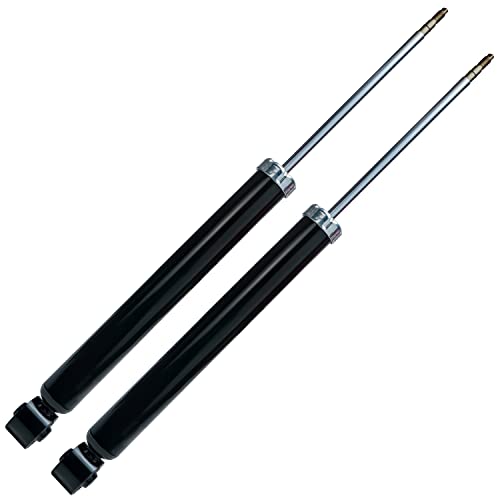 Image of Detroit Axle - 2 Rear Shock Absorbers for 1999-2005 Volkswagen Jetta, 1999-2006 Golf, Rear Shock Absorbers Pair Set Replacement