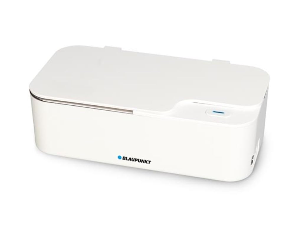 Blaupunkt BP-USC02 Equipos de Limpieza por Ultrasonido,Bp-Usc02, 15 W, Blanco, 186 x 100 x 59 mm, 530 G