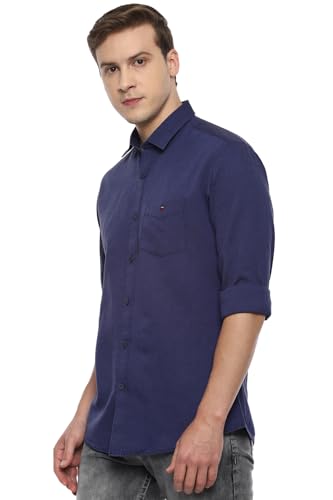 Image of Louis Philippe Men's Cotton Slim Fit Shirt