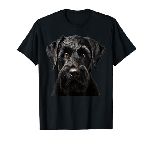 Schnauzer gigante perro diseño dueño perro Schnauzer gigante Camiseta