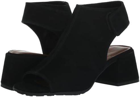 Blondo Women's Maria Heeled Sandal, Black Suede, 6.5 | Image 6