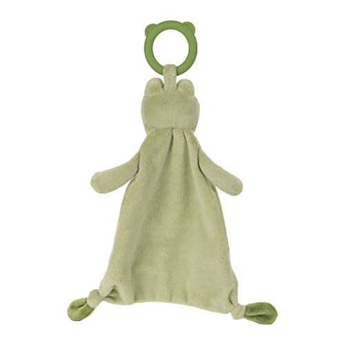 Image of GUND Baby Baby Toothpick Ensley Alligator Teether Lovey Plush Stuffed Animal and Security Blanket, Green, 13 inch
